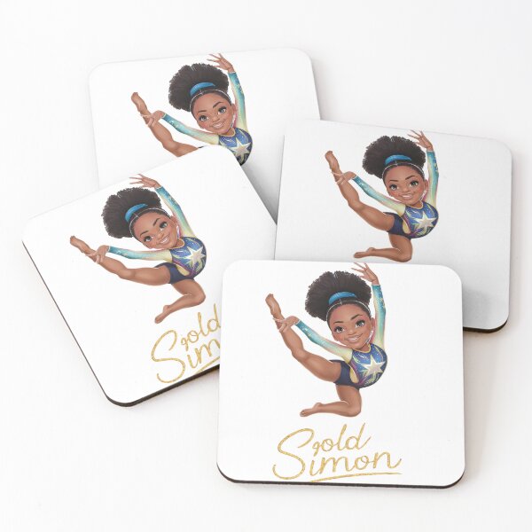 Item preview, logo Gold Simon Biles classic designed and sold by abderrahmane-C.