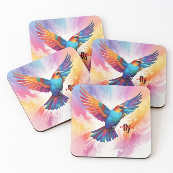 Item preview, Fly High Like a Bird designed and sold by ZibaCentralShop.