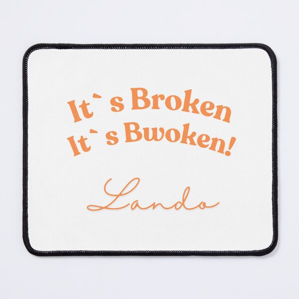 Item preview, Lando Norris Its Bwoken. designed and sold by MotoMavericks.
