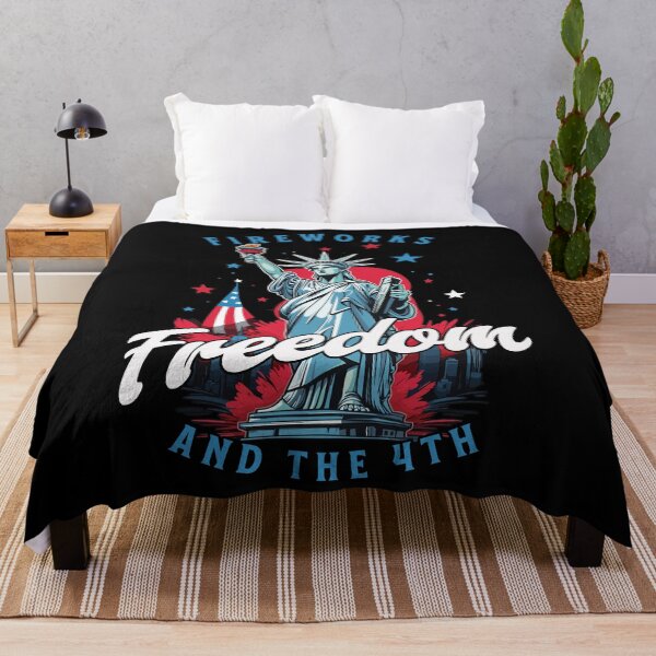 Item preview, Fireworks Freedom July Statue Of Liberty designed and sold by LuminOrb.