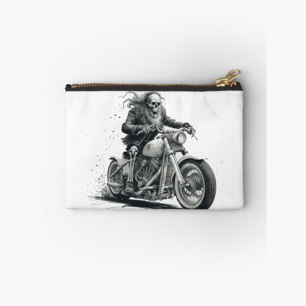 Item preview, Biker Bear Skeleton designed and sold by Gentle40Winks.
