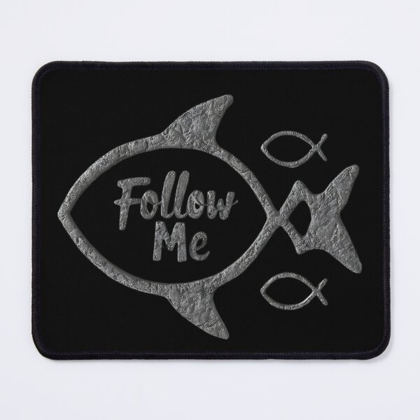 Item preview, Christian fish with the inscription Follow Me designed and sold by EternalRock.