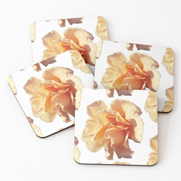 Item preview, Large peach coloured rose designed and sold by Blissfully-MK.