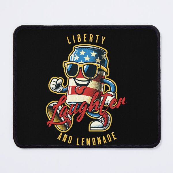 Item preview, Liberty Laughter Lemonade Retro Vintage Design designed and sold by LuminOrb.