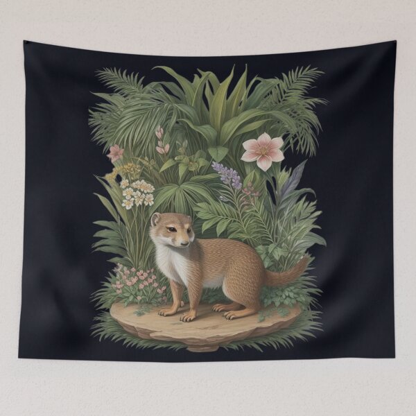 Item preview, Mongoose: Your Lucky Charm designed and sold by PING 999 STUDIO.