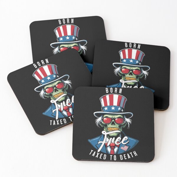 Item preview, Born Free Taxed To Death 4th Of July designed and sold by LuminOrb.