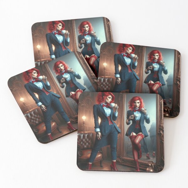 Item preview, Two of Cybernetic Samurai's Coffee Break" designed and sold by Ghost Archer Illusions.