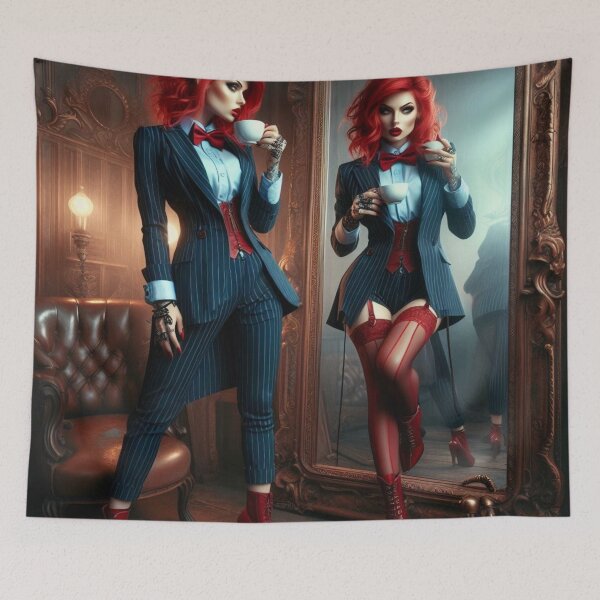 Item preview, Two of Cybernetic Samurai's Coffee Break" designed and sold by Ghost Archer Illusions.