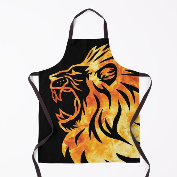 Item preview, flaming lion designed and sold by EzzatAbuShanap.