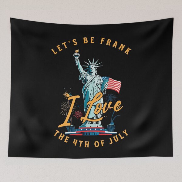 Item preview, Love 4th July Statue of Liberty American Flag designed and sold by LuminOrb.