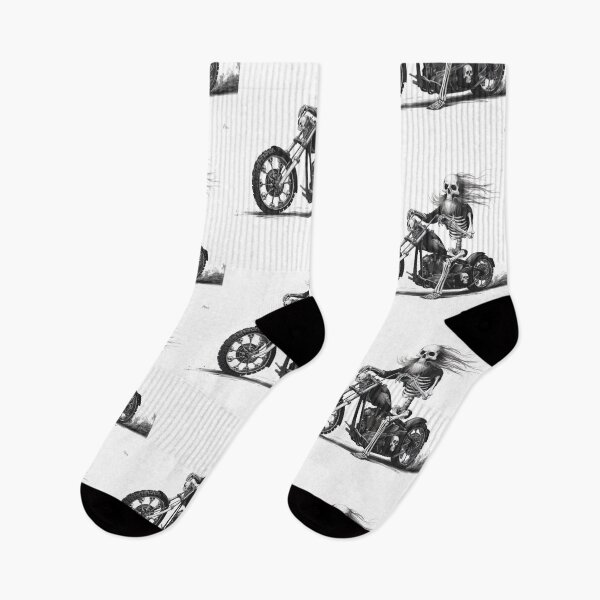 Item preview, Biker Bear Skeleton designed and sold by Gentle40Winks.