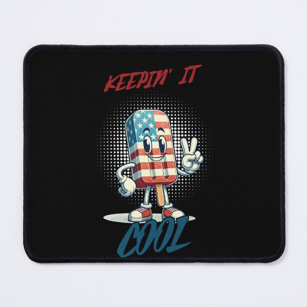 Item preview, Keepin It Cool Retro Vintage American Flag designed and sold by LuminOrb.