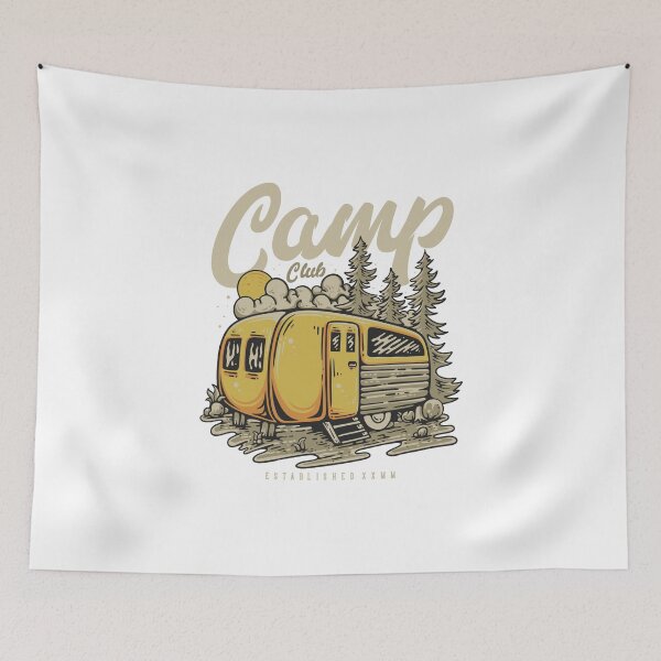 Item preview, vintage camp club  designed and sold by Arctic frame studio.