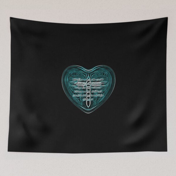 Item preview, John 3.16 heart ♥  designed and sold by Kangaroo Sun.