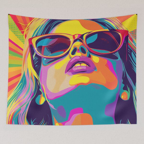 Item preview, Gorgeous Women Pop Art designed and sold by nomiraclehere.