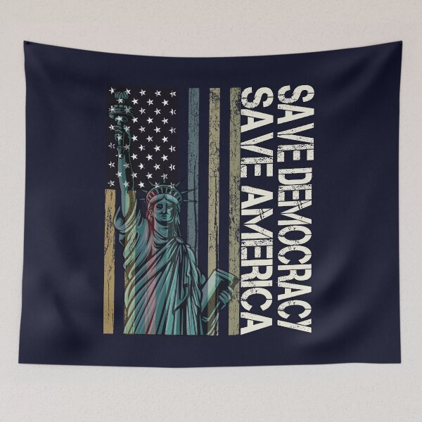 Item preview, Save Democracy  designed and sold by FYS-Arte-Style.