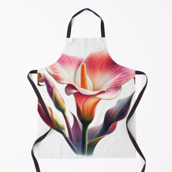 Item preview, Pink calla lily zantedeschia designed and sold by LiluEremenko.