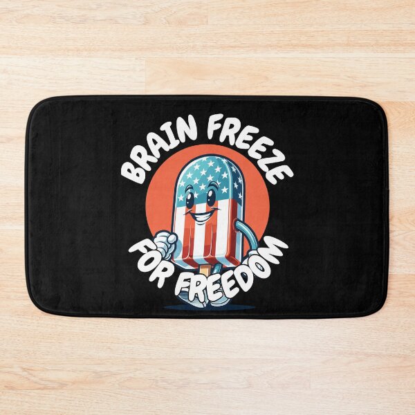 Item preview, Brain Freeze Retro Vintage Design July Popsicle designed and sold by LuminOrb.