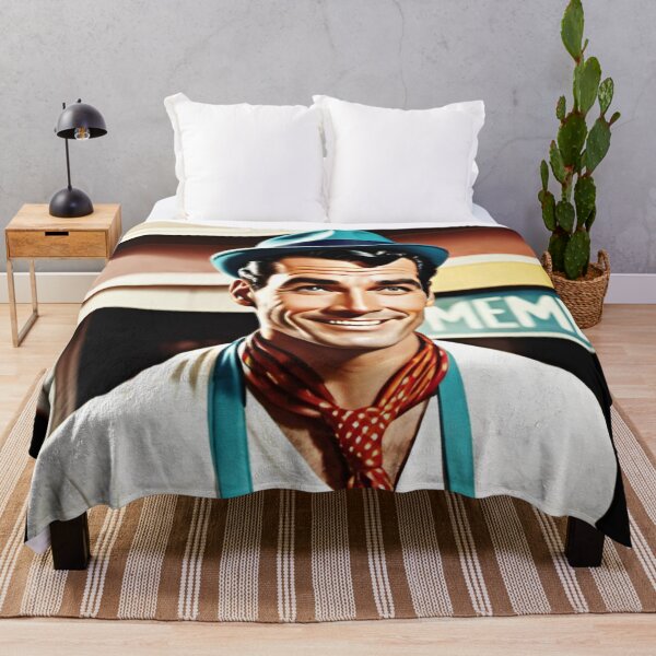 Item preview, seller, man, retro, art designed and sold by DonnaBlankaArt.