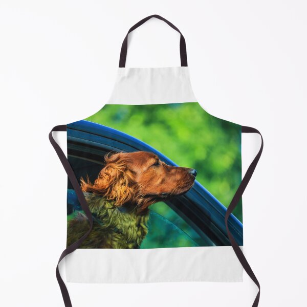 Item preview, Happy Dog Enjoying the Summer Breeze on a Road Trip designed and sold by Taina Sohlman.