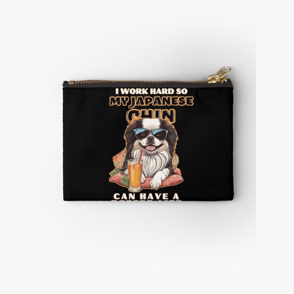 Item preview, Japanese Chin Lovers "I work hard so my amazing Japanese Chin dog  dog can have a better life" designed and sold by GoodyPaws.