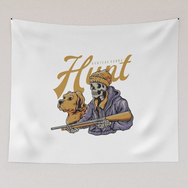 Item preview, Hunting vintage retro skull  designed and sold by Arctic frame studio.
