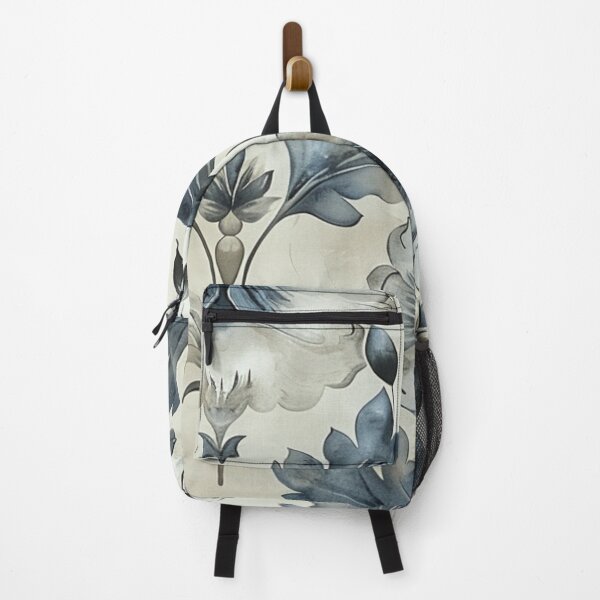 Item preview, WHIMSICAL WILDFLOWER Watercolor Damask designed and sold by Frenchifique.