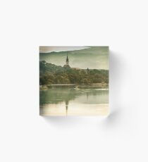 Maribor city view, Slovenia Acrylic Block