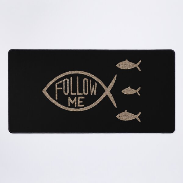 Item preview, Christian fish with the inscription Follow Me designed and sold by EternalRock.