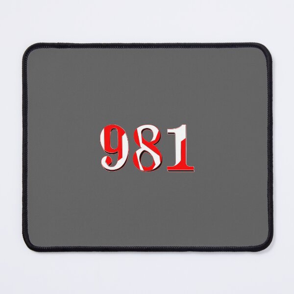 Item preview, number nine hundred and eighty one digit 981 order sequence team member age designed and sold by 4rpixs.
