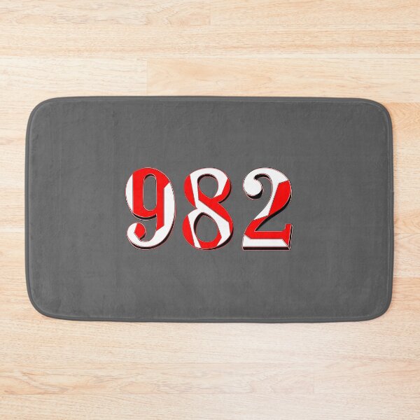 Item preview, number nine hundred and eighty two digit 982 order sequence team member age designed and sold by 4rpixs.
