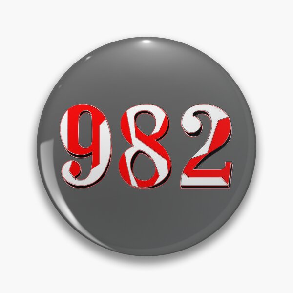 Item preview, number nine hundred and eighty two digit 982 order sequence team member age designed and sold by 4rpixs.