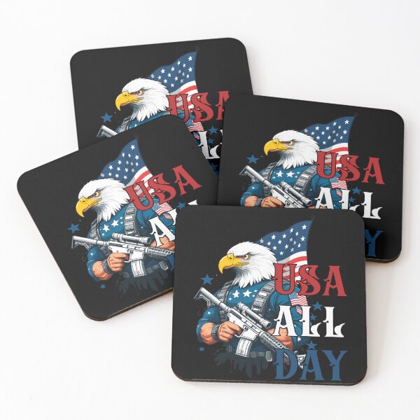 Item preview, USA All Day Funny Freedom Design 4th Of July designed and sold by LuminOrb.