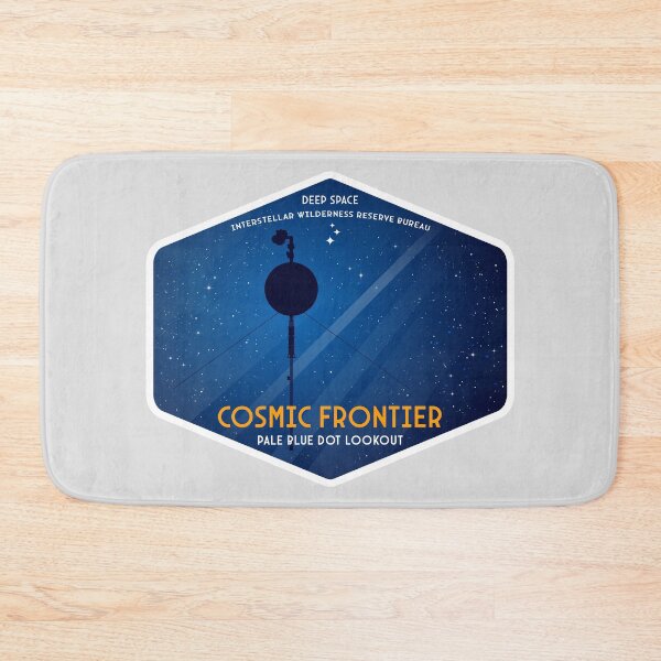 Item preview, Cosmic Frontier. Pale Blue Dot Lookout (Interstellar Wilderness Reserve Bureau Series) designed and sold by BGALAXY.