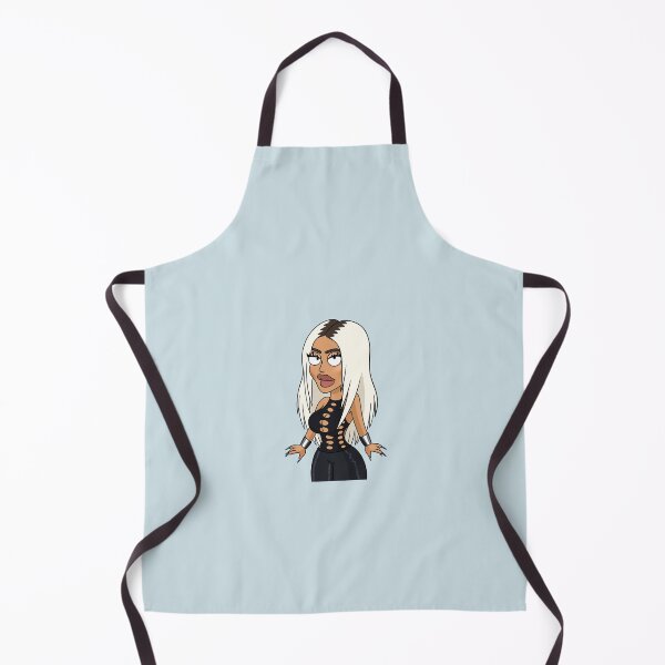 Item preview, Cartoon Kim Kardashian in black designed and sold by MariaPencilArt.