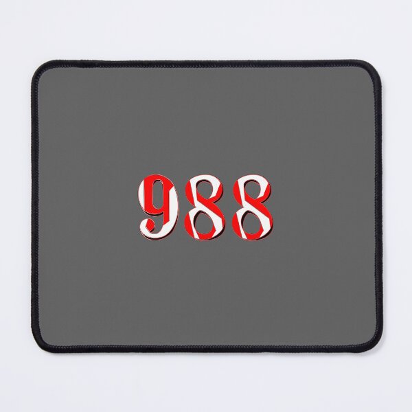Item preview, number nine hundred and eighty eight digit 988 order sequence team member age designed and sold by 4rpixs.