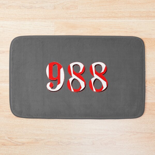 Item preview, number nine hundred and eighty eight digit 988 order sequence team member age designed and sold by 4rpixs.
