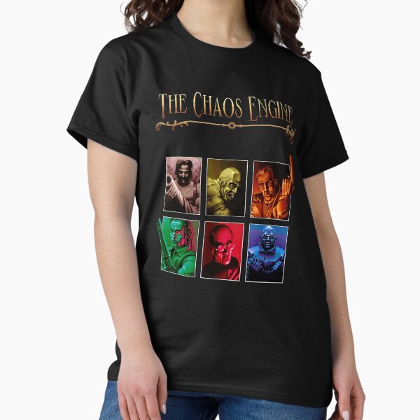 Artikel-Vorschau von Die Chaos Engine HD, designt und verkauft von Retr0Tshirts.