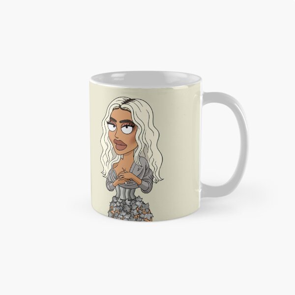 Item preview, Cartoon Kim Kardashian in Maison Margiela dress designed and sold by MariaPencilArt.