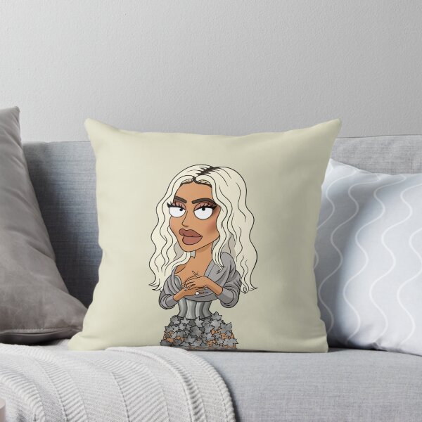 Item preview, Cartoon Kim Kardashian in Maison Margiela dress designed and sold by MariaPencilArt.