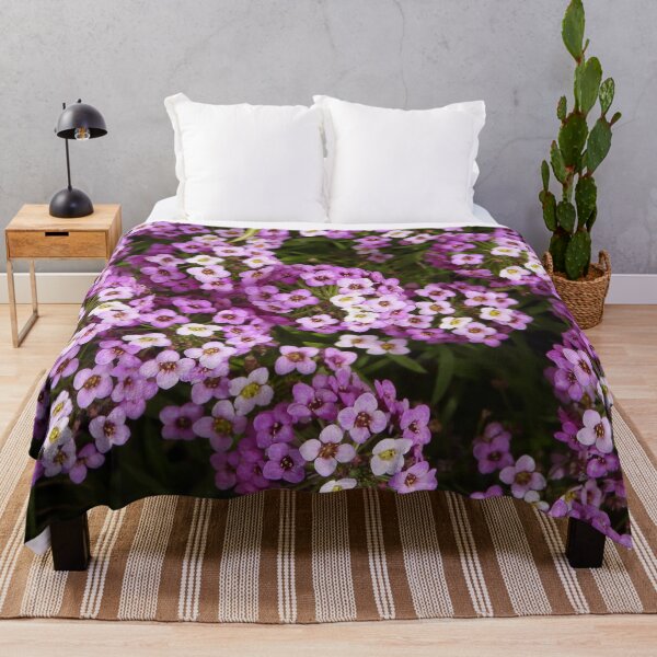 Item preview, Purple flowers ... Alyssum designed and sold by Jenny Dyer.