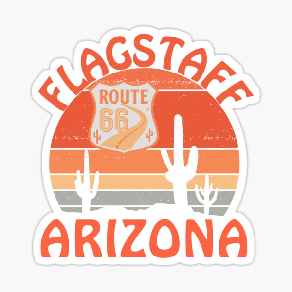 Item preview, Historic Route 66 Flagstaff Arizona designed and sold by Tammy Winand Art.