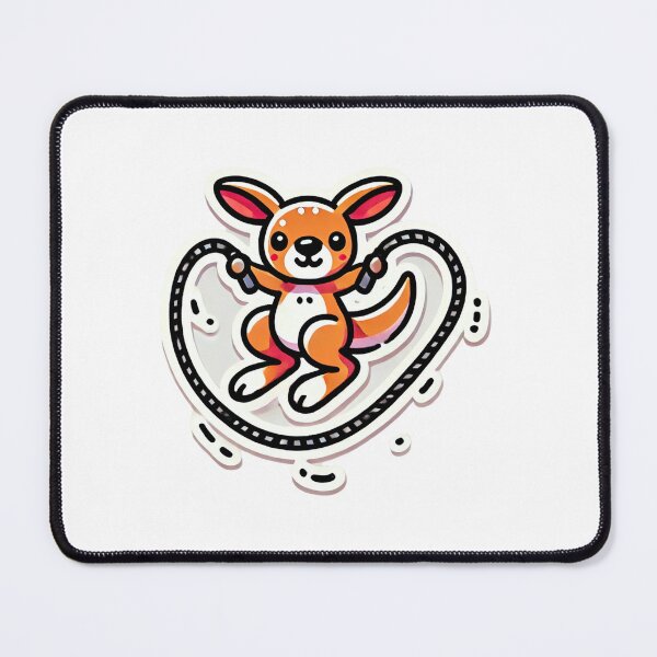 Item preview, Chibi Kangaroo Jumping Rope designed and sold by LuzCobal.