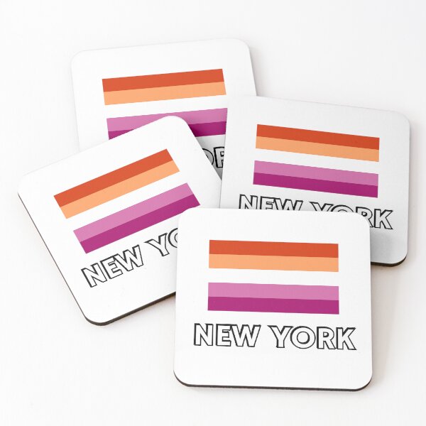 Item preview, Lesbian Pride Flag New York - New York City Lesbian designed and sold by Inspirationmotivation.