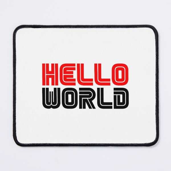 Item preview, Hello World designed and sold by PatchMerch.