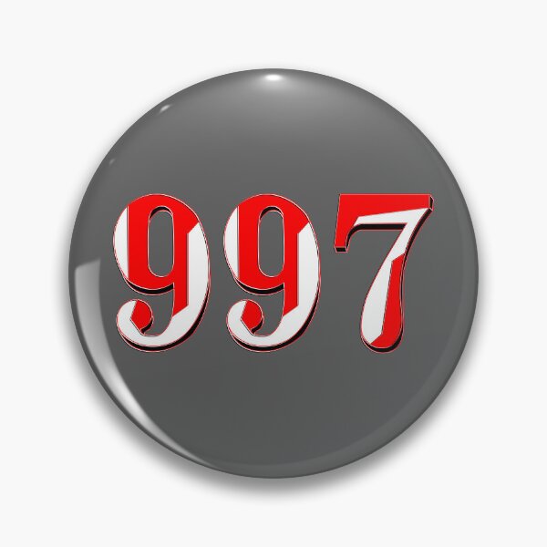Item preview, number nine hundred and ninety seven digit 997 order sequence team member age designed and sold by 4rpixs.
