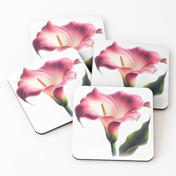 Item preview, Pink calla lily  designed and sold by LiluEremenko.