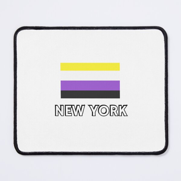 Item preview, Non Binary Pride Flag New York designed and sold by Inspirationmotivation.
