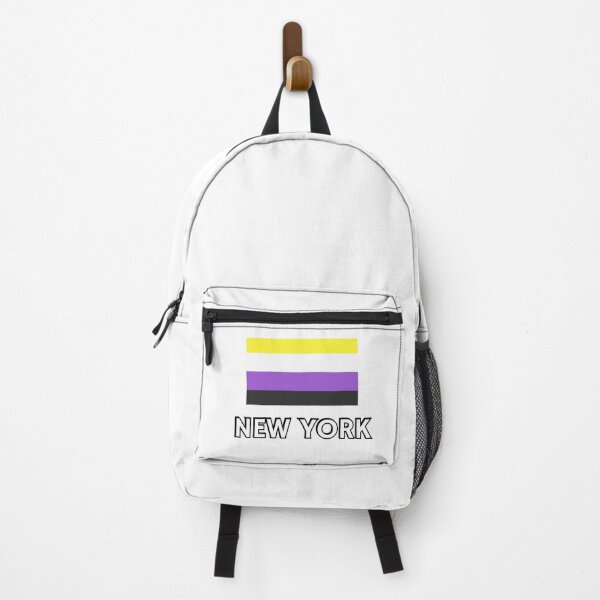 Item preview, Non Binary Pride Flag New York designed and sold by Inspirationmotivation.