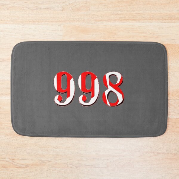 Item preview, number nine hundred and ninety eight digit 998 order sequence team member age designed and sold by 4rpixs.